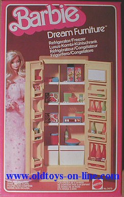 Barbie 1985 dream furniture Fashion Buffet server Mattel